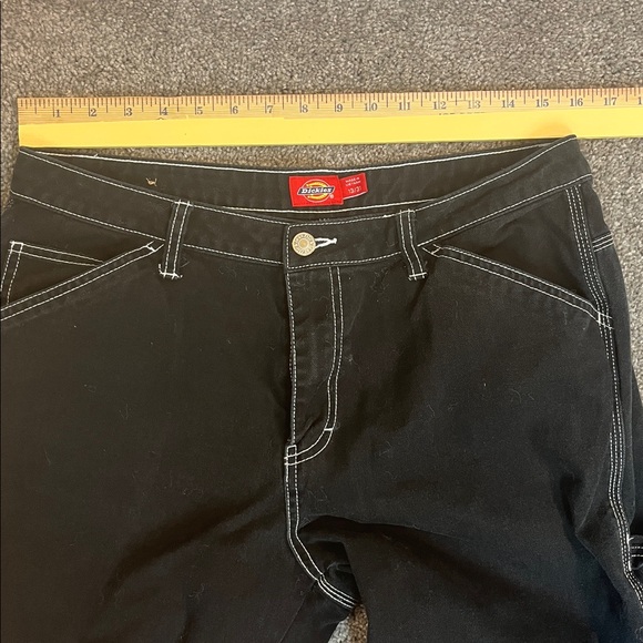 Dickies Cargo Pants Black Denim - Picture 5 of 8